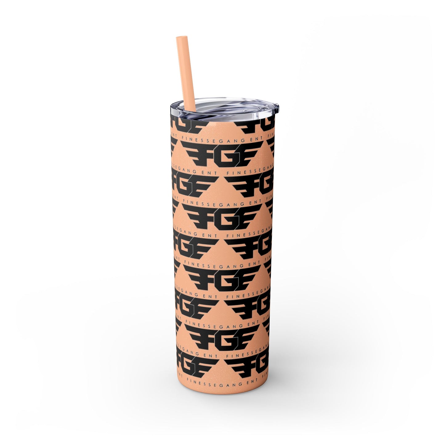Stylish FGE Skinny Tumbler with Straw, 20oz - Perfect for Adventurers, Great Gift for Coffee Lovers, Modern Drinkware for Home, On-the-Go [...]