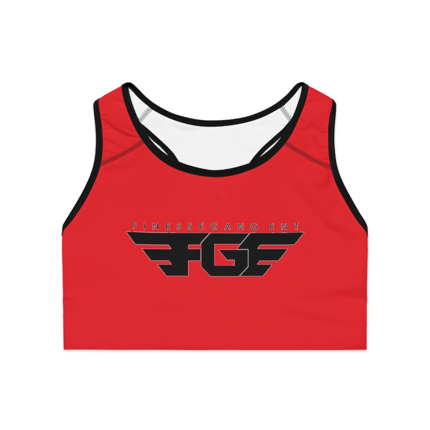 FGE Athletic Sports Bra - Stylish Activewear for Fitness Enthusiasts, Gym, Yoga, Running, Team Sports