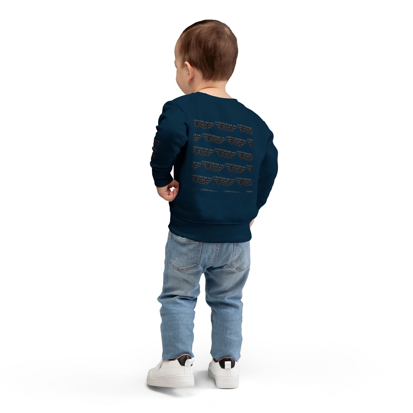 Trendy FGE Toddler Sweatshirt with Graphic Design
