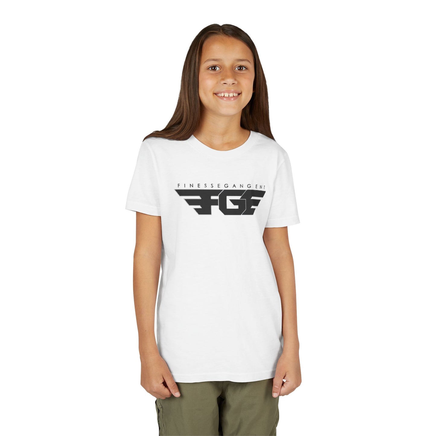 FGE Youth Tee — FitnessGang FGF Logo Graphic Tee
