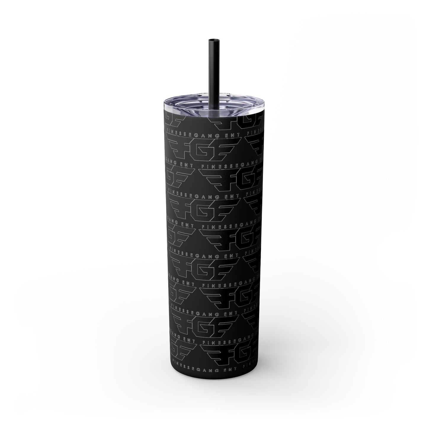Stylish FGE Skinny Tumbler with Straw, 20oz - Perfect for Adventurers, Great Gift for Coffee Lovers, Modern Drinkware for Home, On-the-Go [...]