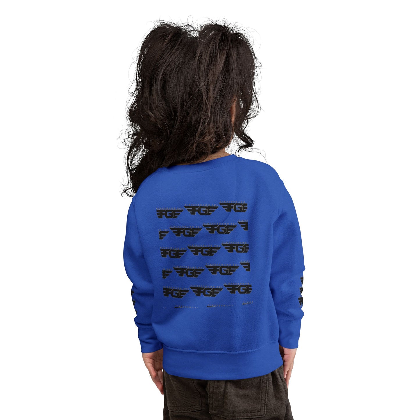 Trendy FGE Toddler Sweatshirt with Graphic Design