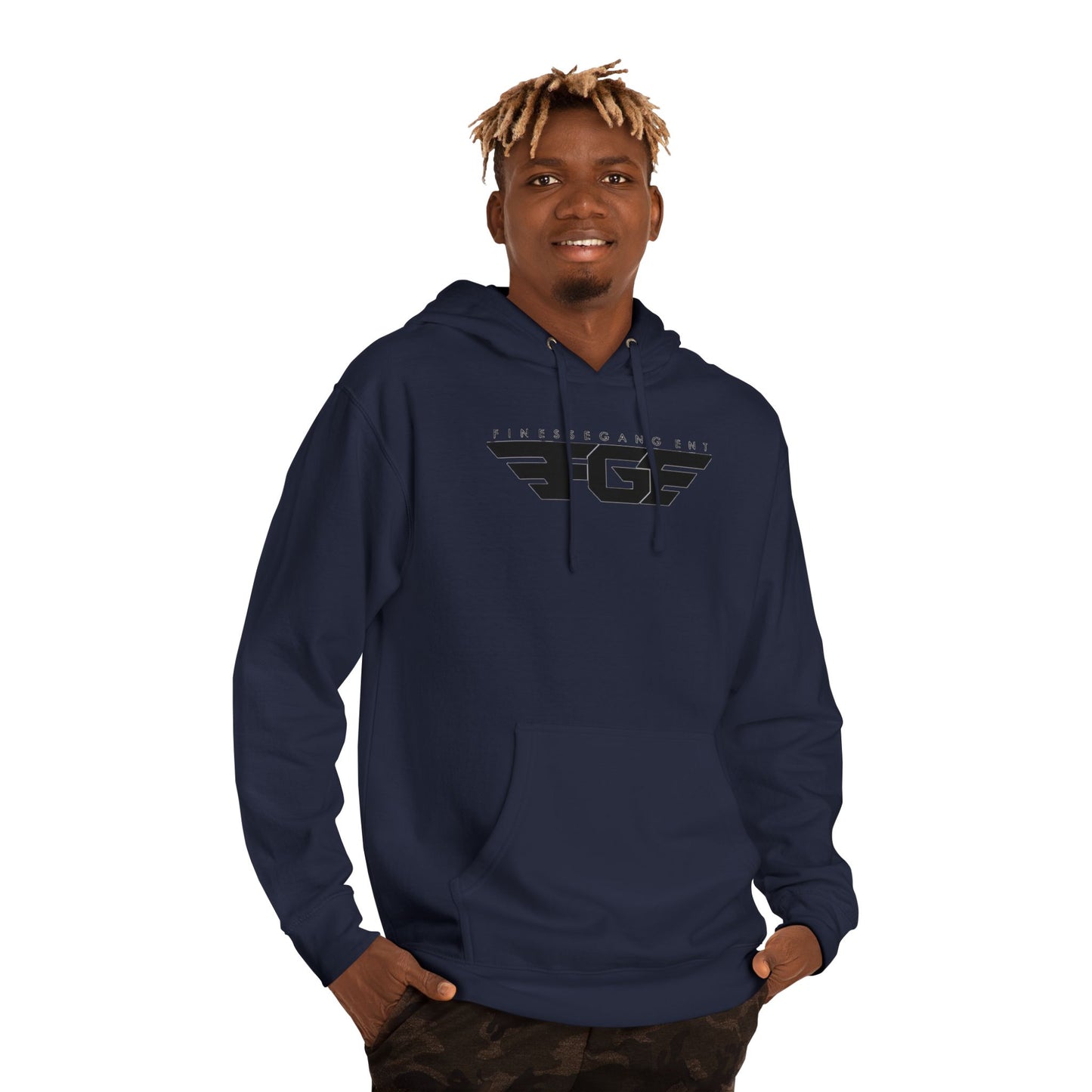 FGE Stylish Unisex Hooded Sweatshirt with Bold Graphic Design