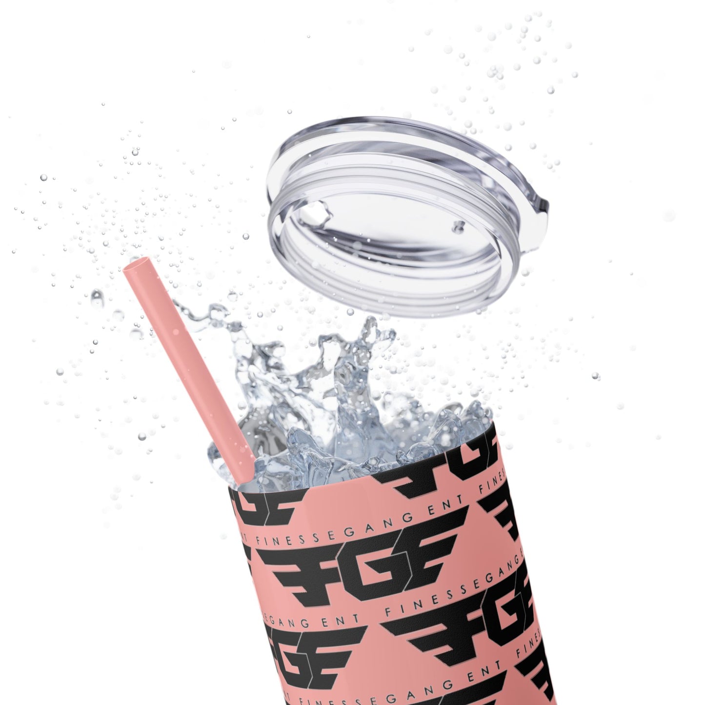 Stylish FGE Skinny Tumbler with Straw, 20oz - Perfect for Adventurers, Great Gift for Coffee Lovers, Modern Drinkware for Home, On-the-Go [...]