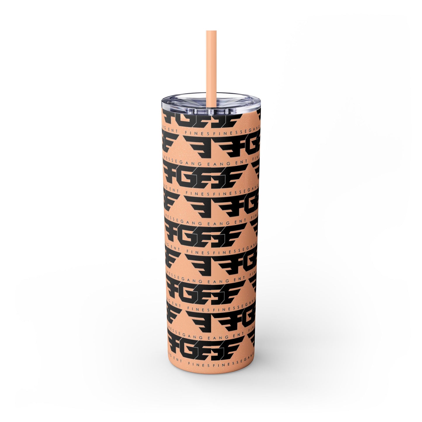 Stylish FGE Skinny Tumbler with Straw, 20oz - Perfect for Adventurers, Great Gift for Coffee Lovers, Modern Drinkware for Home, On-the-Go [...]