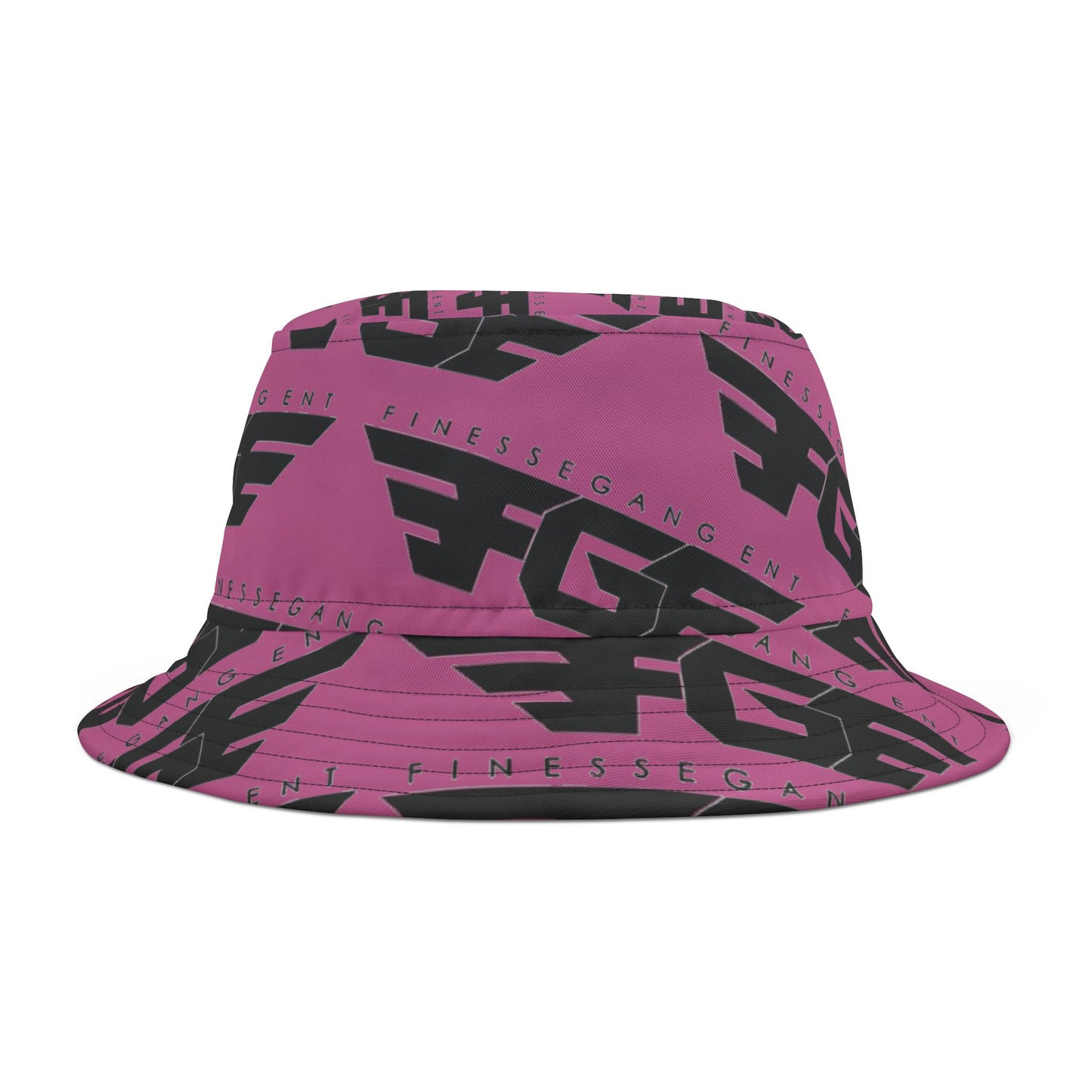 Pink Finesse Gang Bucket Hat - Trendy Summer Accessory, Beach Hat, Festival Gear, Gift for Fashion Lovers, Outdoor Headwear