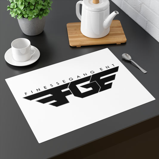 Finesse Gang Logo Placemat | Custom Dining Decor, Unique Table Setting, Cool Gift for Music Lovers, Hip-Hop Style, Home & Kitchen