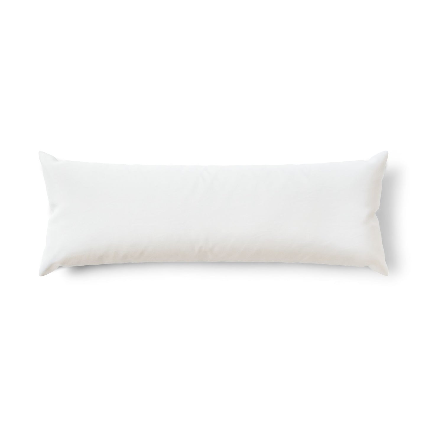 FGE Body Pillow — Monochrome FGF Logo Pattern Long Lumbar Pillow for Lounge & Gaming