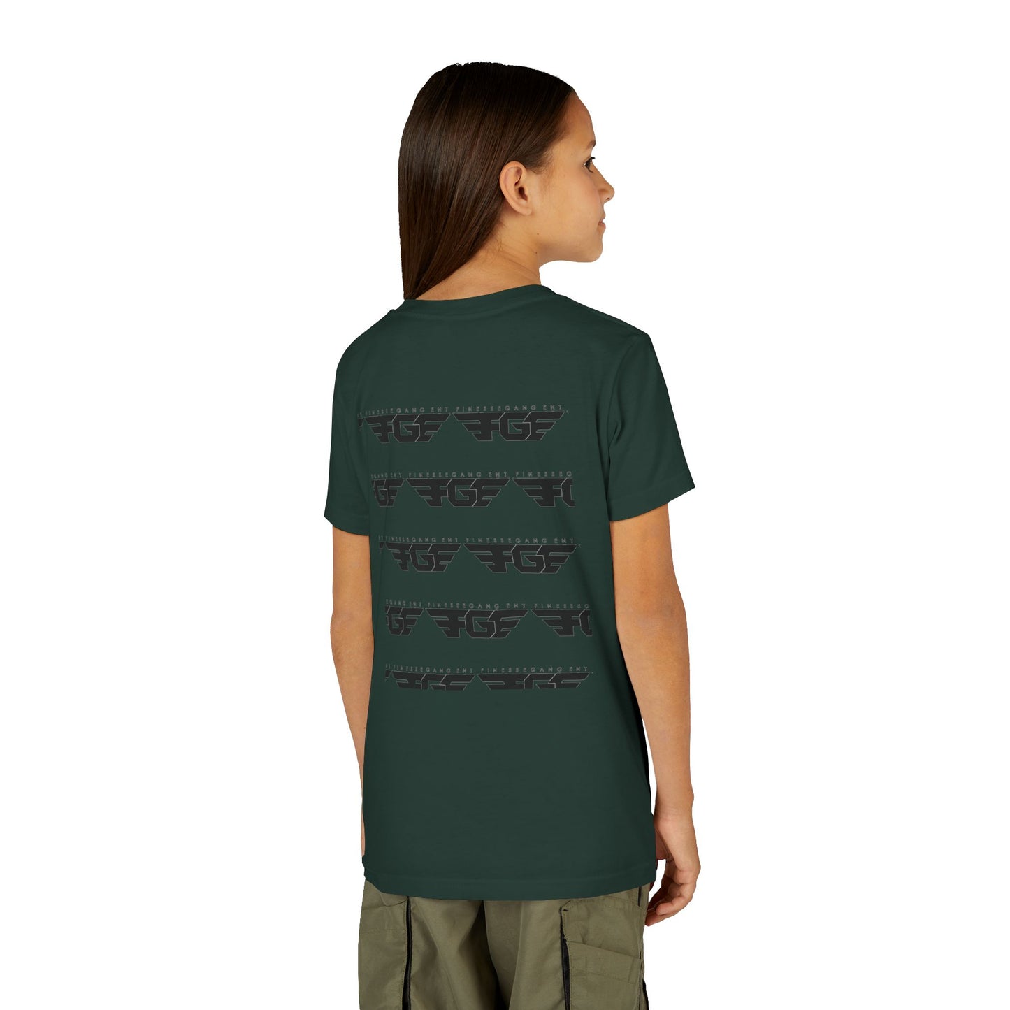 FGE Youth Tee — FitnessGang FGF Logo Graphic Tee