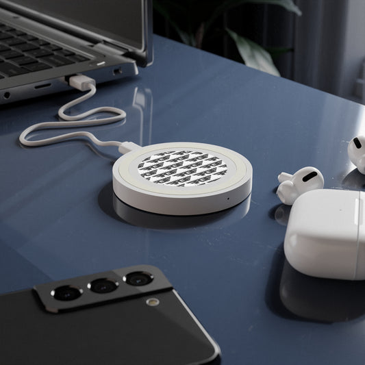 Wireless FGE Charging Pad - Modern Tech Decor, Stylish Gadget Accessory, Unique Gift for Tech Lovers, Desk Organization, Minimalist Home