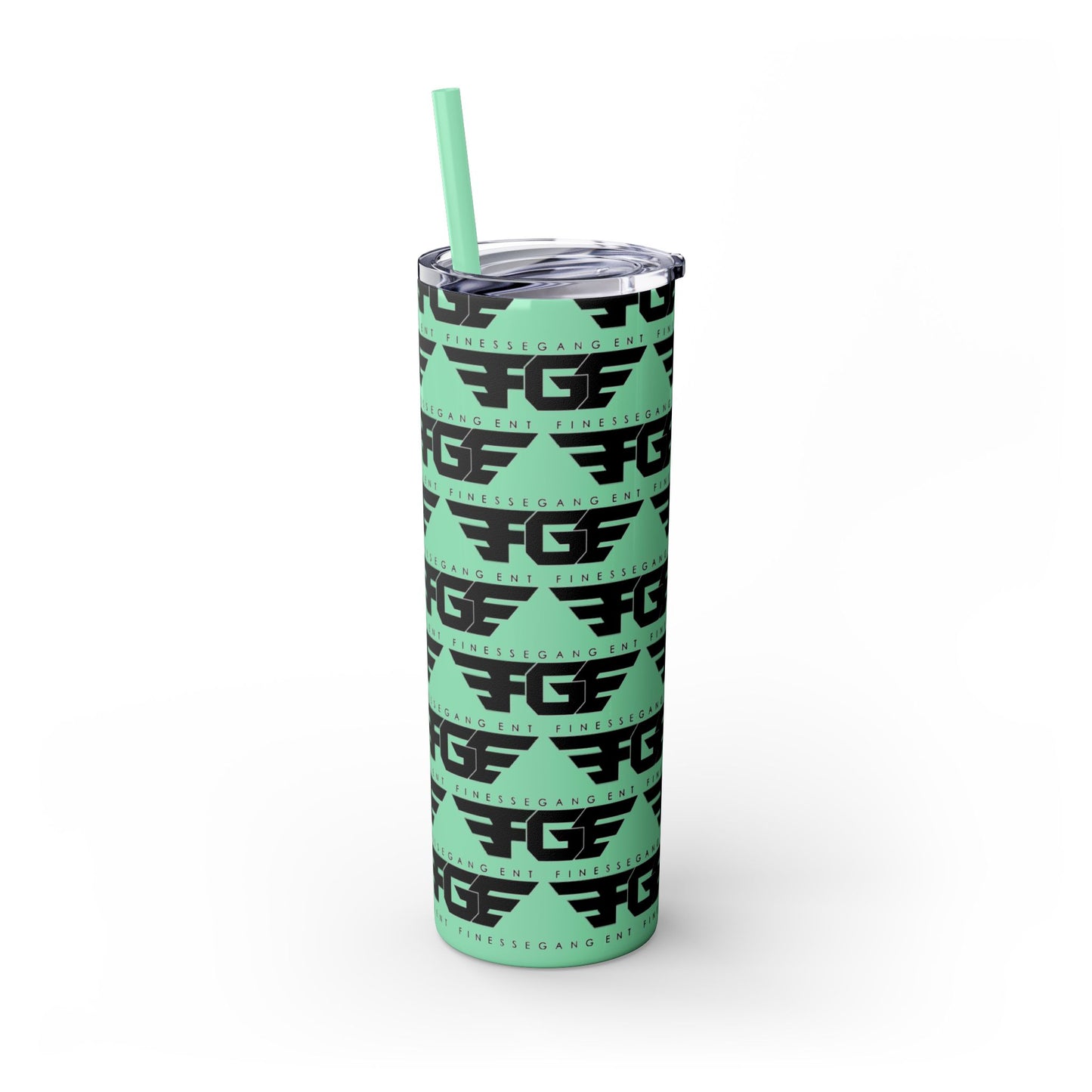 Stylish FGE Skinny Tumbler with Straw, 20oz - Perfect for Adventurers, Great Gift for Coffee Lovers, Modern Drinkware for Home, On-the-Go [...]
