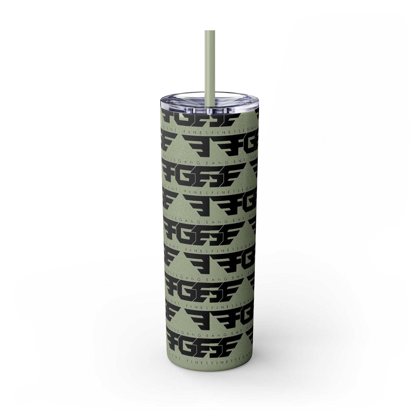 Stylish FGE Skinny Tumbler with Straw, 20oz - Perfect for Adventurers, Great Gift for Coffee Lovers, Modern Drinkware for Home, On-the-Go [...]