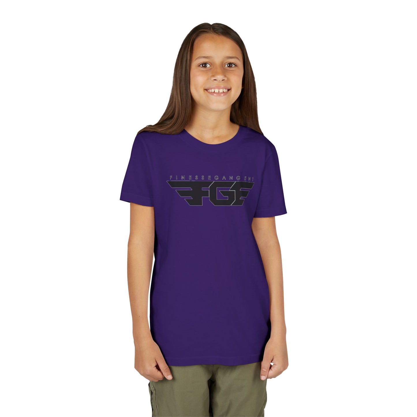 FGE Youth Tee — FitnessGang FGF Logo Graphic Tee
