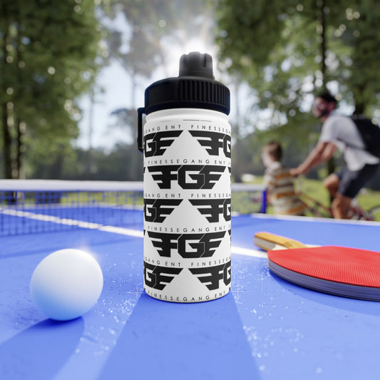 Fitness FGE Stainless Steel Water Bottle - Durable, Sleek, and Perfect for Sports, Hydration, Workout, Gym, Outdoor Activities