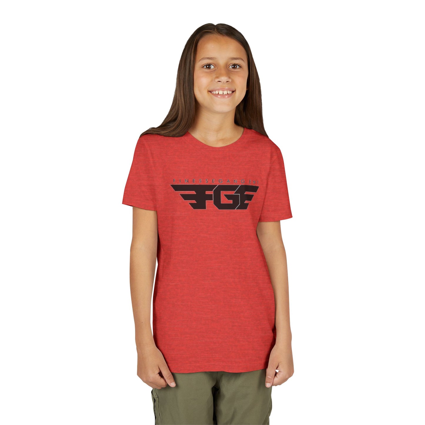 FGE Youth Tee — FitnessGang FGF Logo Graphic Tee