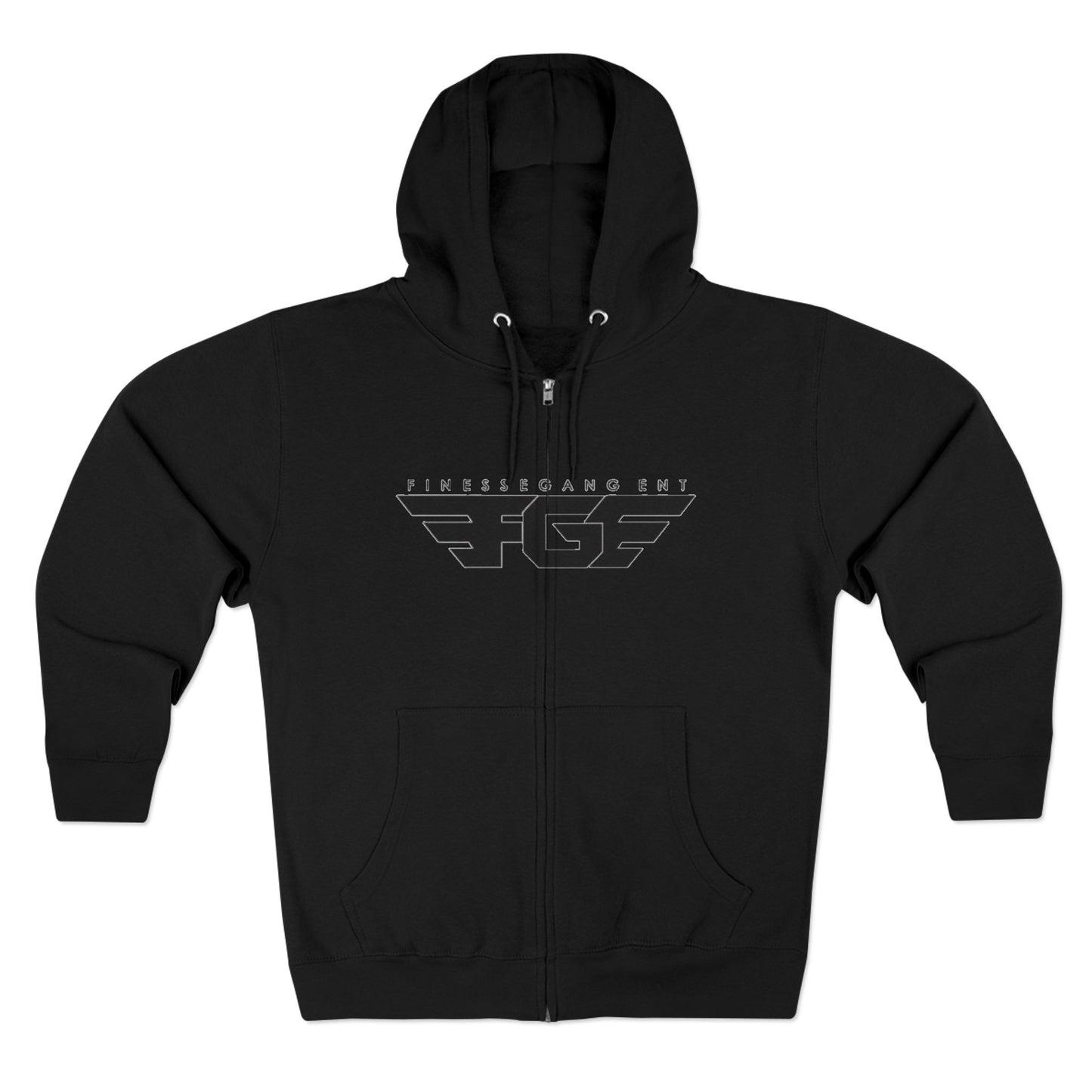FGE Stylish Zip Hoodie for Fitness Enthusiasts, Casual Wear, Gym Apparel, Gift for Athletes, Trendy Outerwear