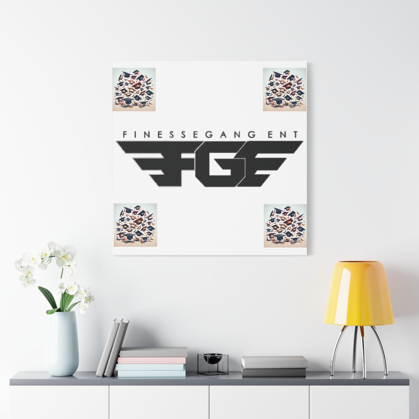Finesse Gang Canvas Art, Urban Wall Decor, Music Room Decoration, Hip-Hop Home Accent, Unique Gift Idea, Modern Art Print