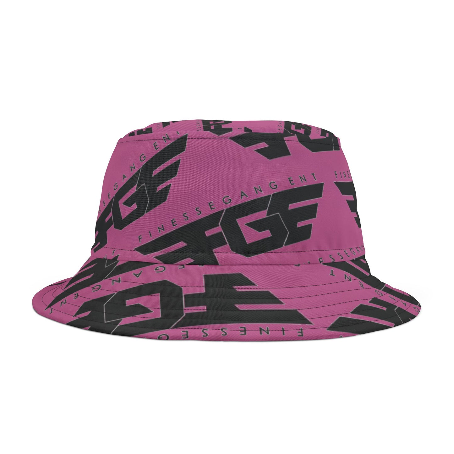 Pink Finesse Gang Bucket Hat - Trendy Summer Accessory, Beach Hat, Festival Gear, Gift for Fashion Lovers, Outdoor Headwear