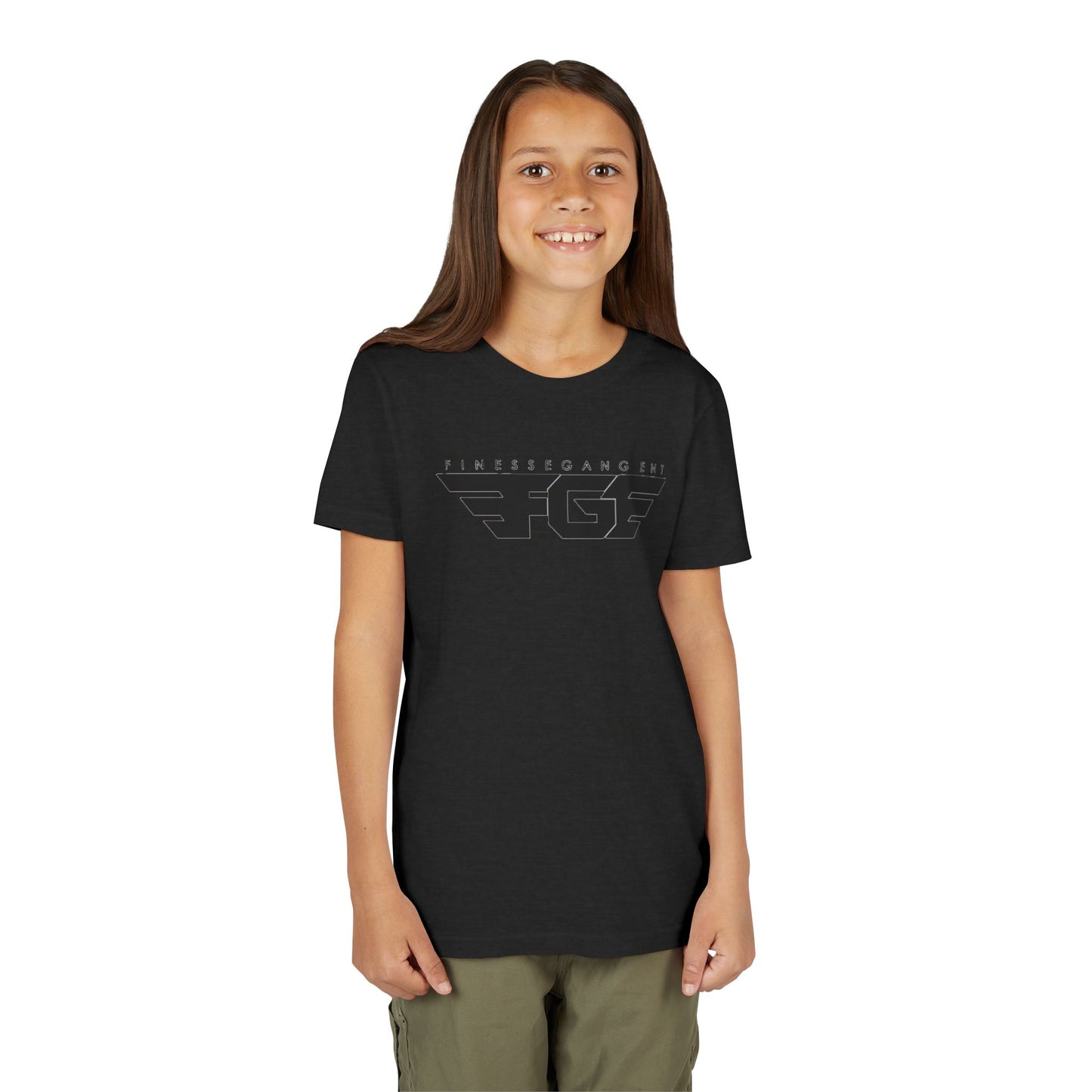 FGE Youth Tee — FitnessGang FGF Logo Graphic Tee