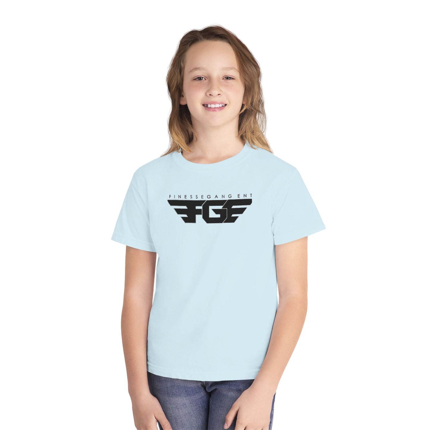 FGE Youth Tee — FinesseGang FG Logo Graphic Shirt