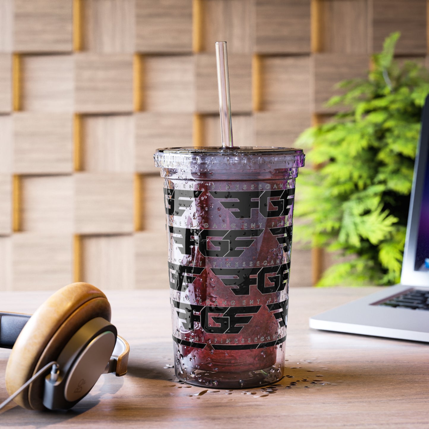 Suave FGE Acrylic Travel Cup with Stylish Wing Logo, Perfect for On-the-Go Drinks, Gift for Travelers, Summer Sips, Eco-Friendly Beverage [...]