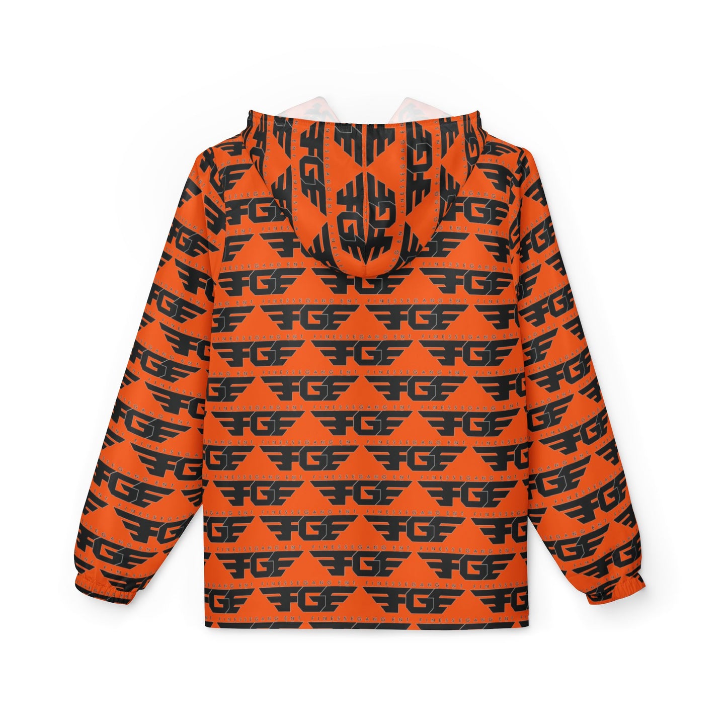Orange FGE Windbreaker Jacket