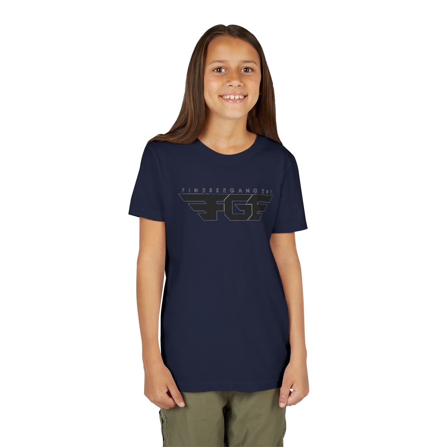 FGE Youth Tee — FitnessGang FGF Logo Graphic Tee