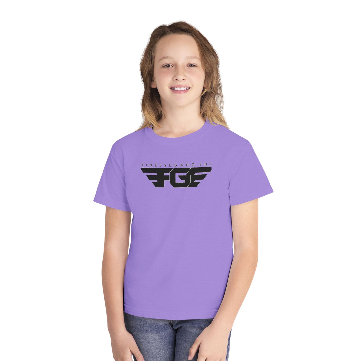 FGE Youth Tee — FinesseGang FG Logo Graphic Shirt