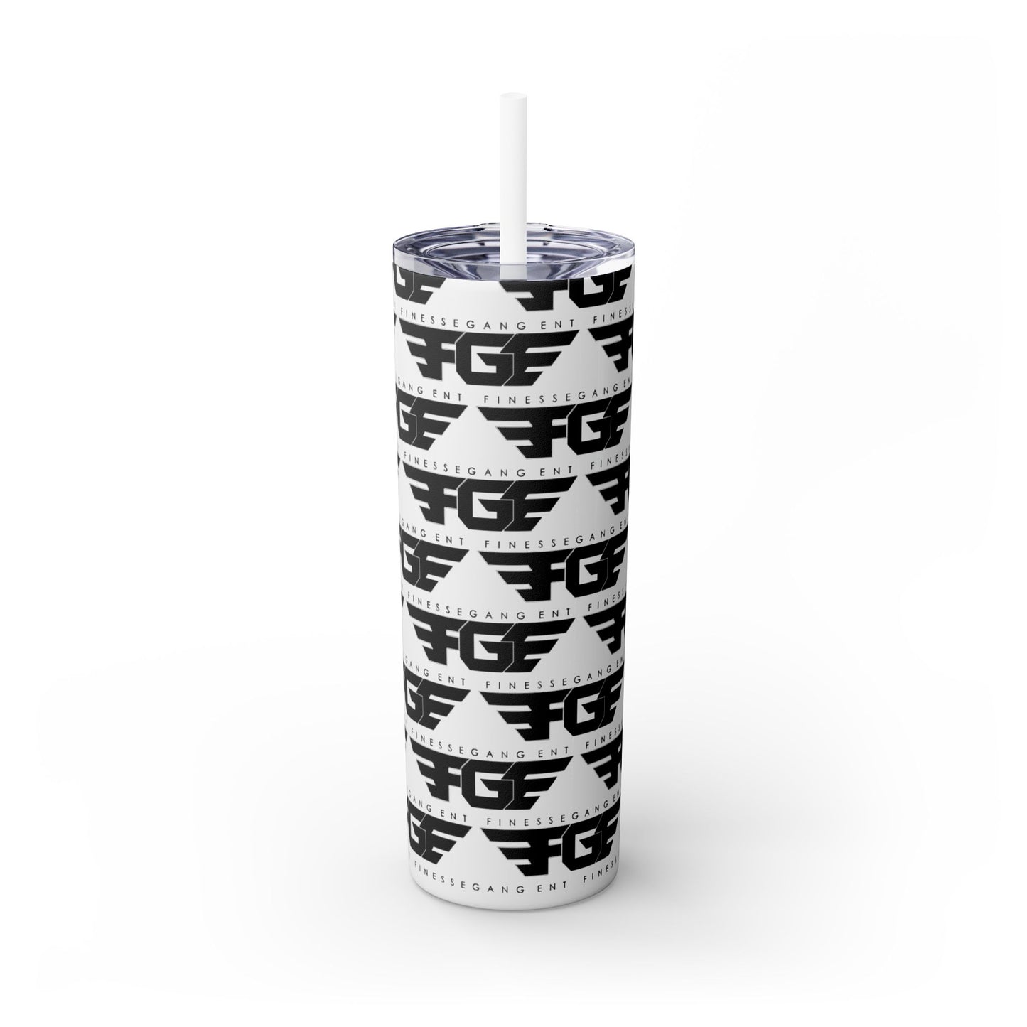 Stylish FGE Skinny Tumbler with Straw, 20oz - Perfect for Adventurers, Great Gift for Coffee Lovers, Modern Drinkware for Home, On-the-Go [...]