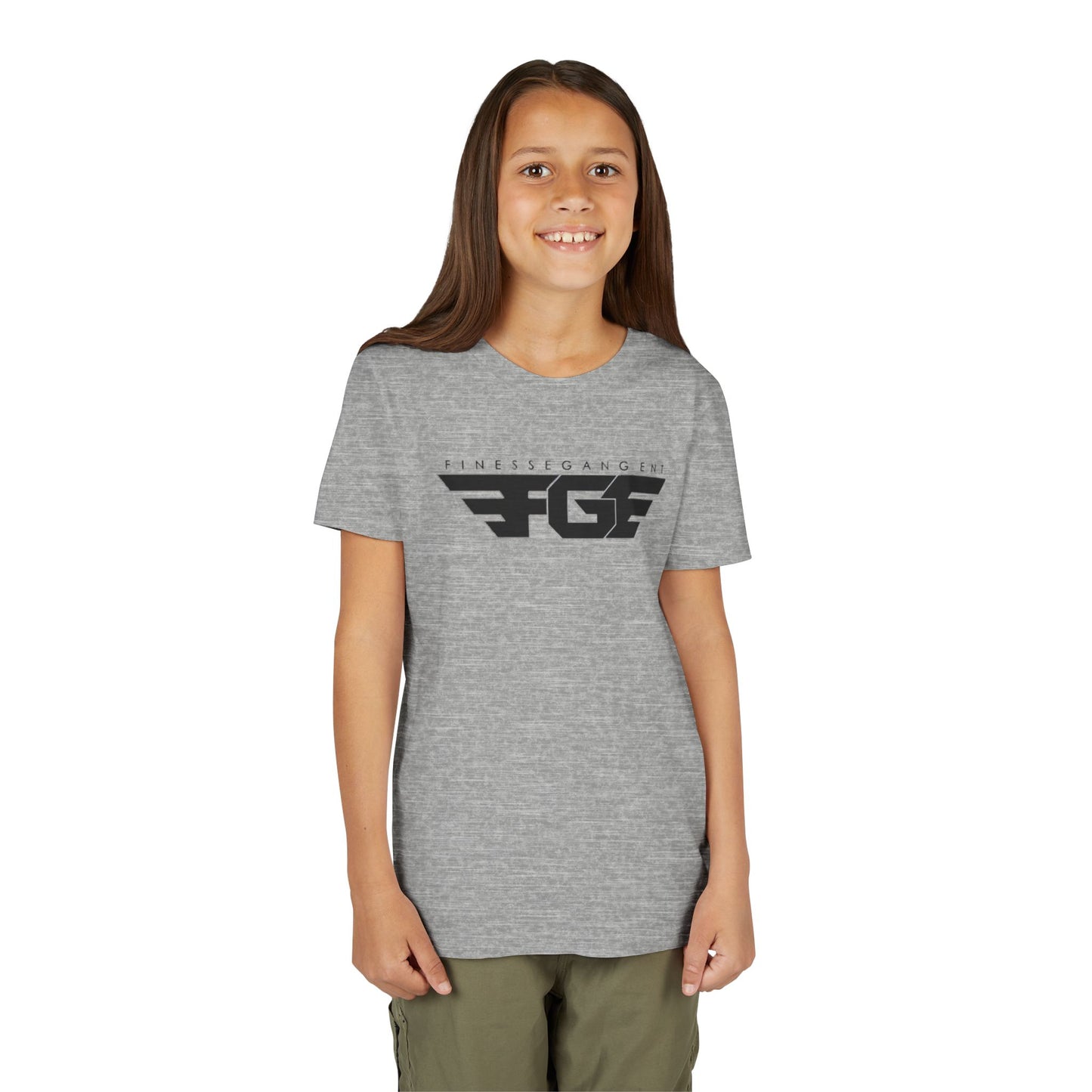 FGE Youth Tee — FitnessGang FGF Logo Graphic Tee