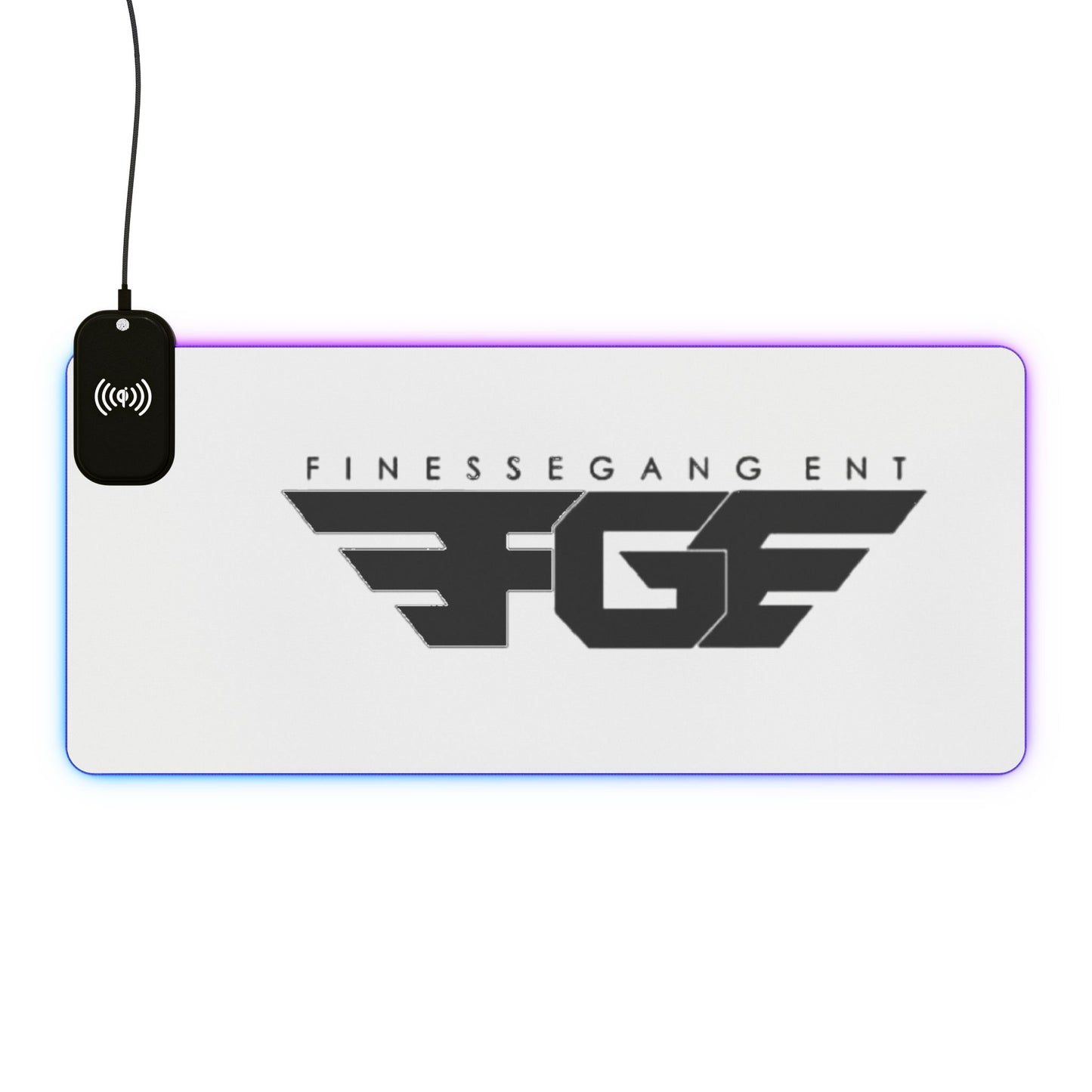 FGE LED Gaming Mouse Pad with Wireless Charging, Ergonomic Desk Accessory for Gamers, RGB Light-up Mousepad, Office Gift for Tech Lovers, [...]