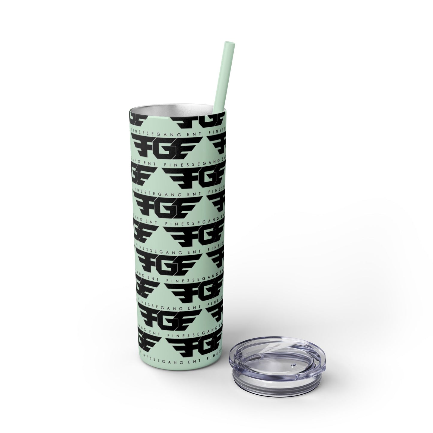 Stylish FGE Skinny Tumbler with Straw, 20oz - Perfect for Adventurers, Great Gift for Coffee Lovers, Modern Drinkware for Home, On-the-Go [...]