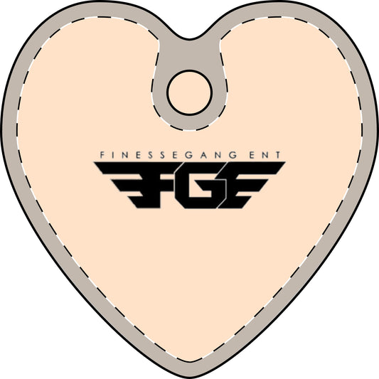 FGE Heart Cutout Necklace, Personalized Jewelry, Engraved Gifts, Friendship Necklace, Romantic Keepsake, Custom Heart Pendant