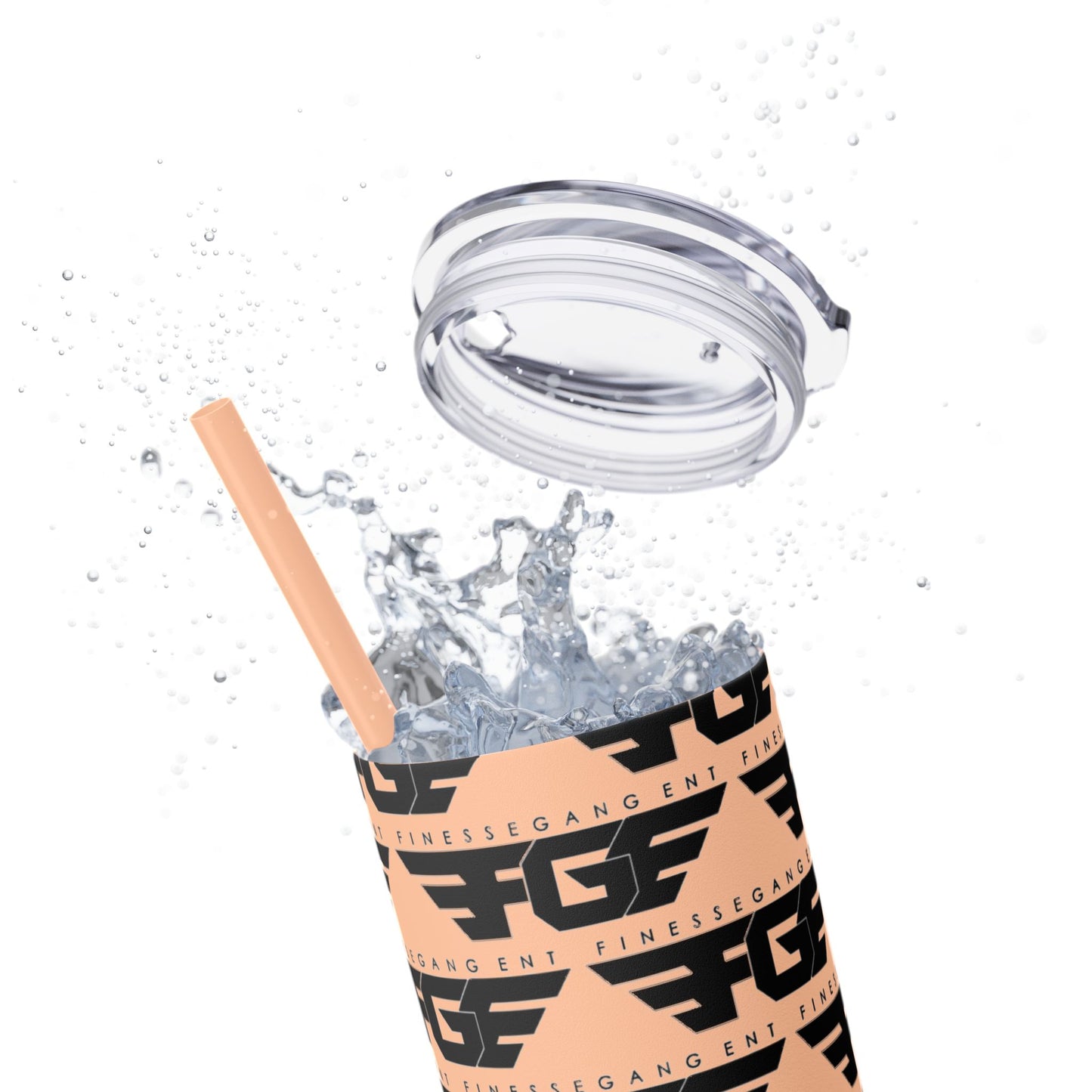 Stylish FGE Skinny Tumbler with Straw, 20oz - Perfect for Adventurers, Great Gift for Coffee Lovers, Modern Drinkware for Home, On-the-Go [...]