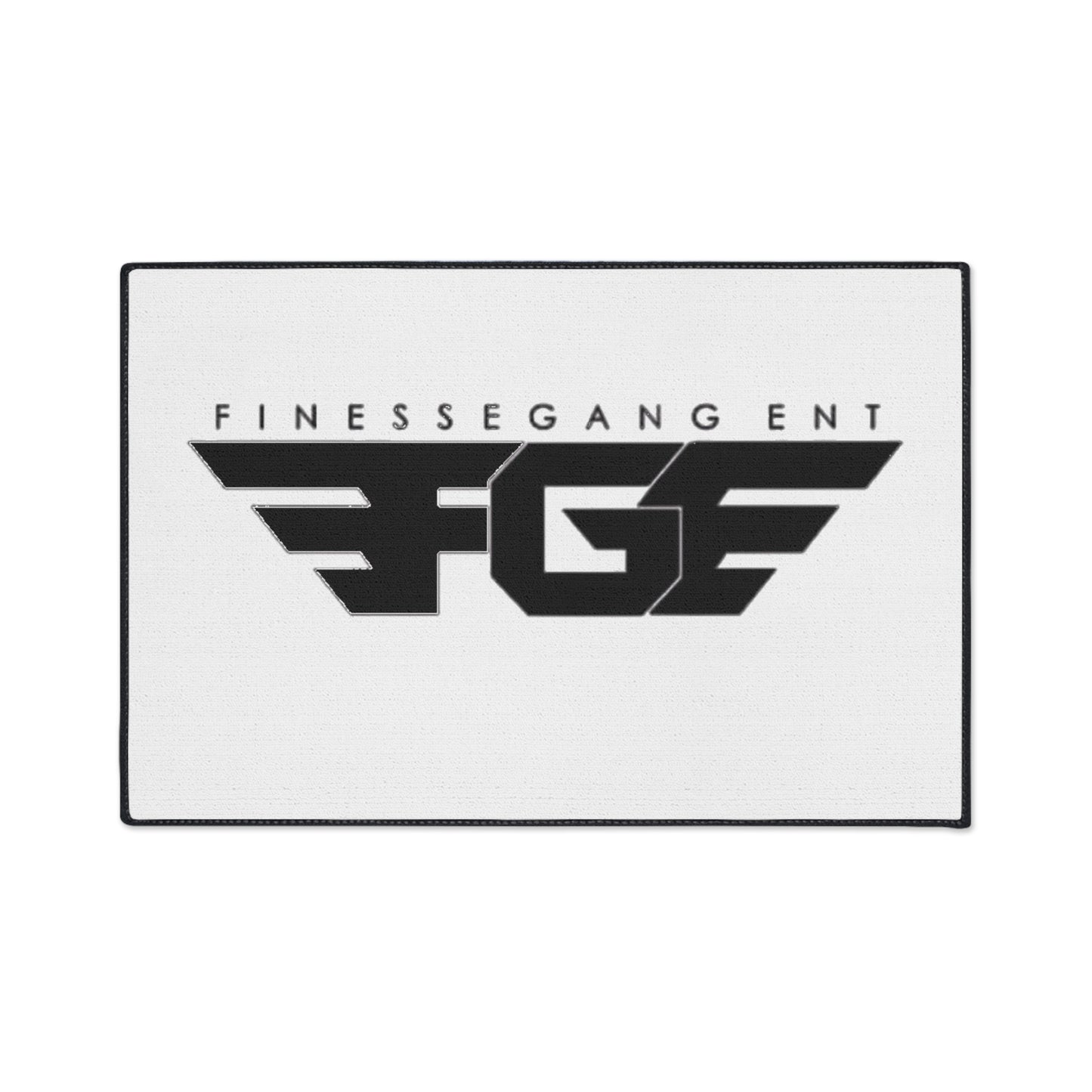 Heavy Duty FGE Floor Mat with Finesse Gang Logo - Durable Entryway Rug, Custom Doormat for Home or Office, Easy to Clean, Stylish Decor, [...]