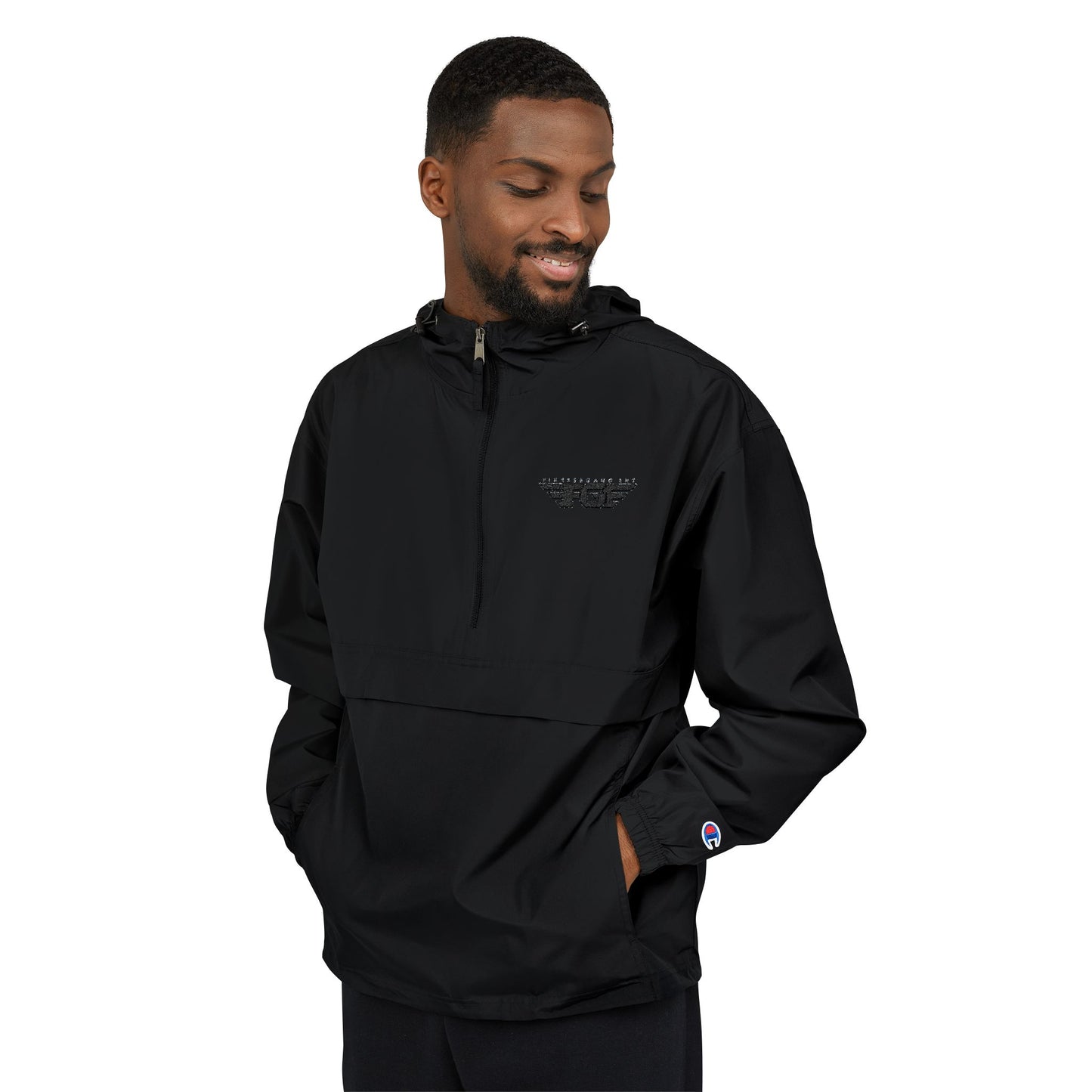 FGE Champion Unisex Packable Anorak Jacket | Lightweight Raincoat, Casual Outdoor Apparel, Travel Windbreaker, Perfect for Festivals, [...]