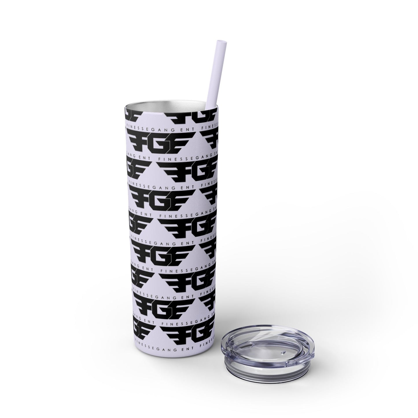 Stylish FGE Skinny Tumbler with Straw, 20oz - Perfect for Adventurers, Great Gift for Coffee Lovers, Modern Drinkware for Home, On-the-Go [...]