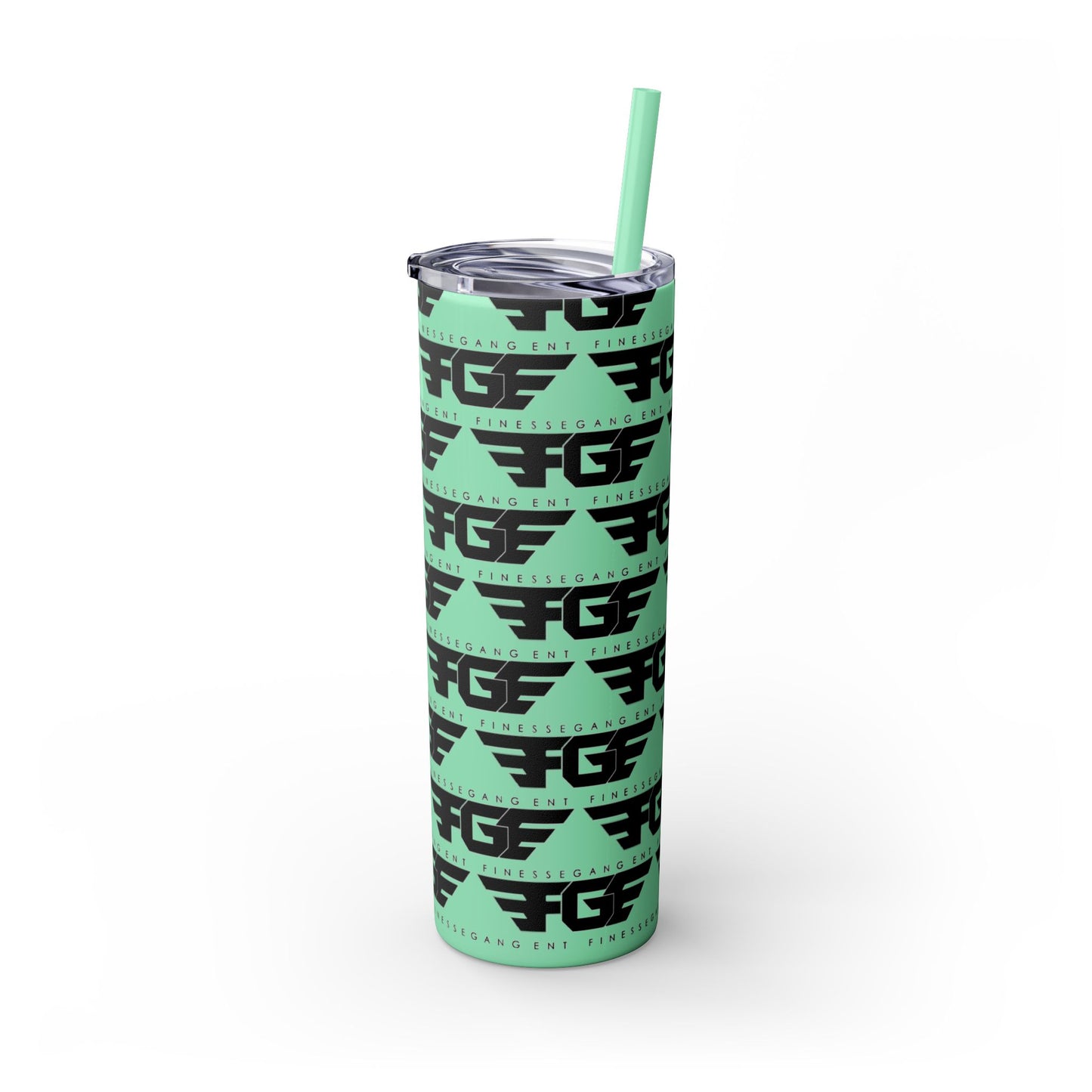 Stylish FGE Skinny Tumbler with Straw, 20oz - Perfect for Adventurers, Great Gift for Coffee Lovers, Modern Drinkware for Home, On-the-Go [...]