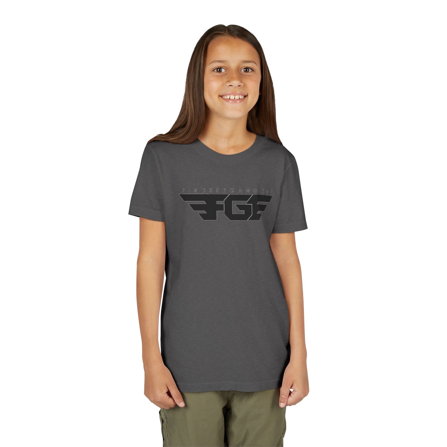 FGE Youth Tee — FitnessGang FGF Logo Graphic Tee