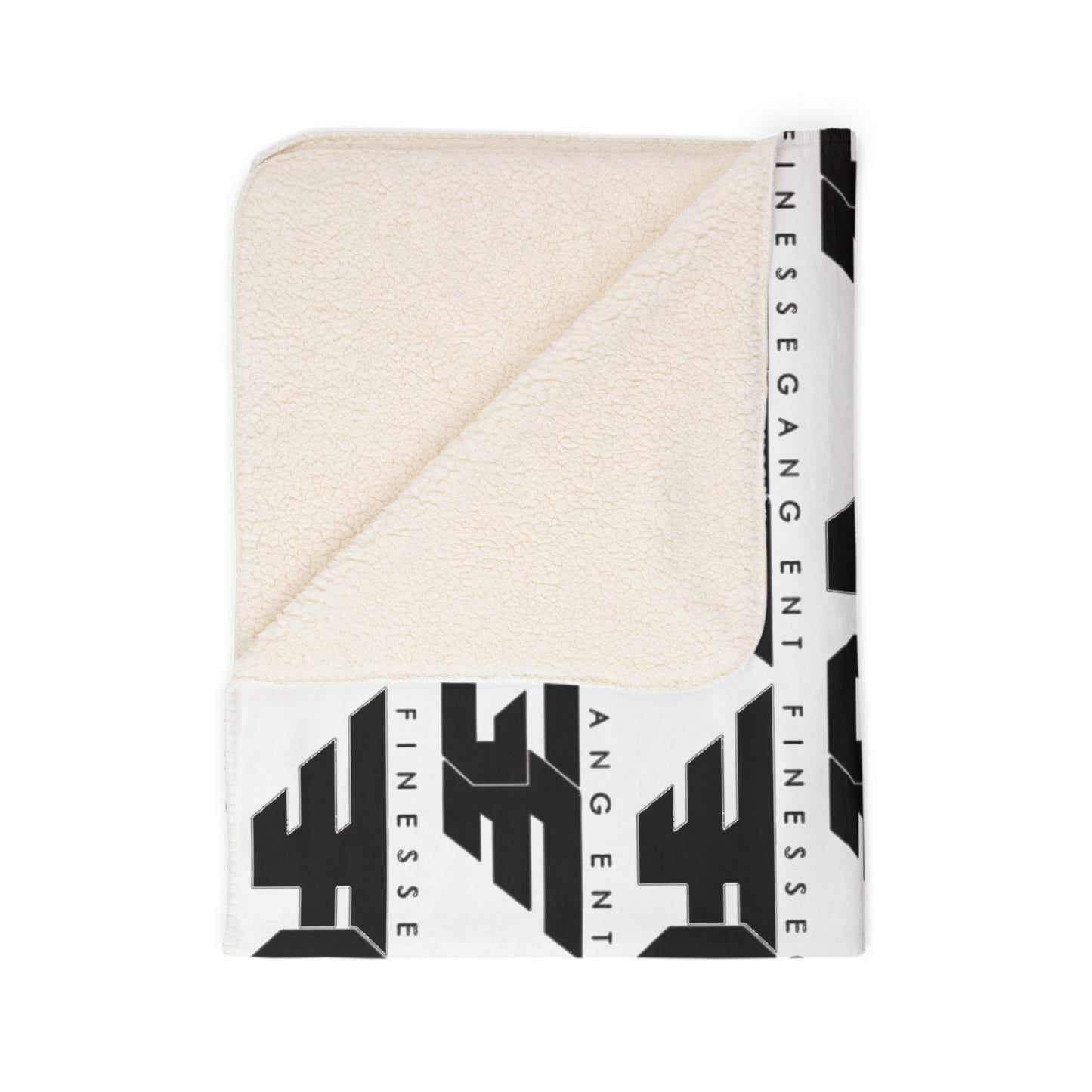 FGE Bold Fleece Sherpa Blanket for Cozy Nights, Great for Home Decor, Gifts, Camping, and Sports Events, Fine Style