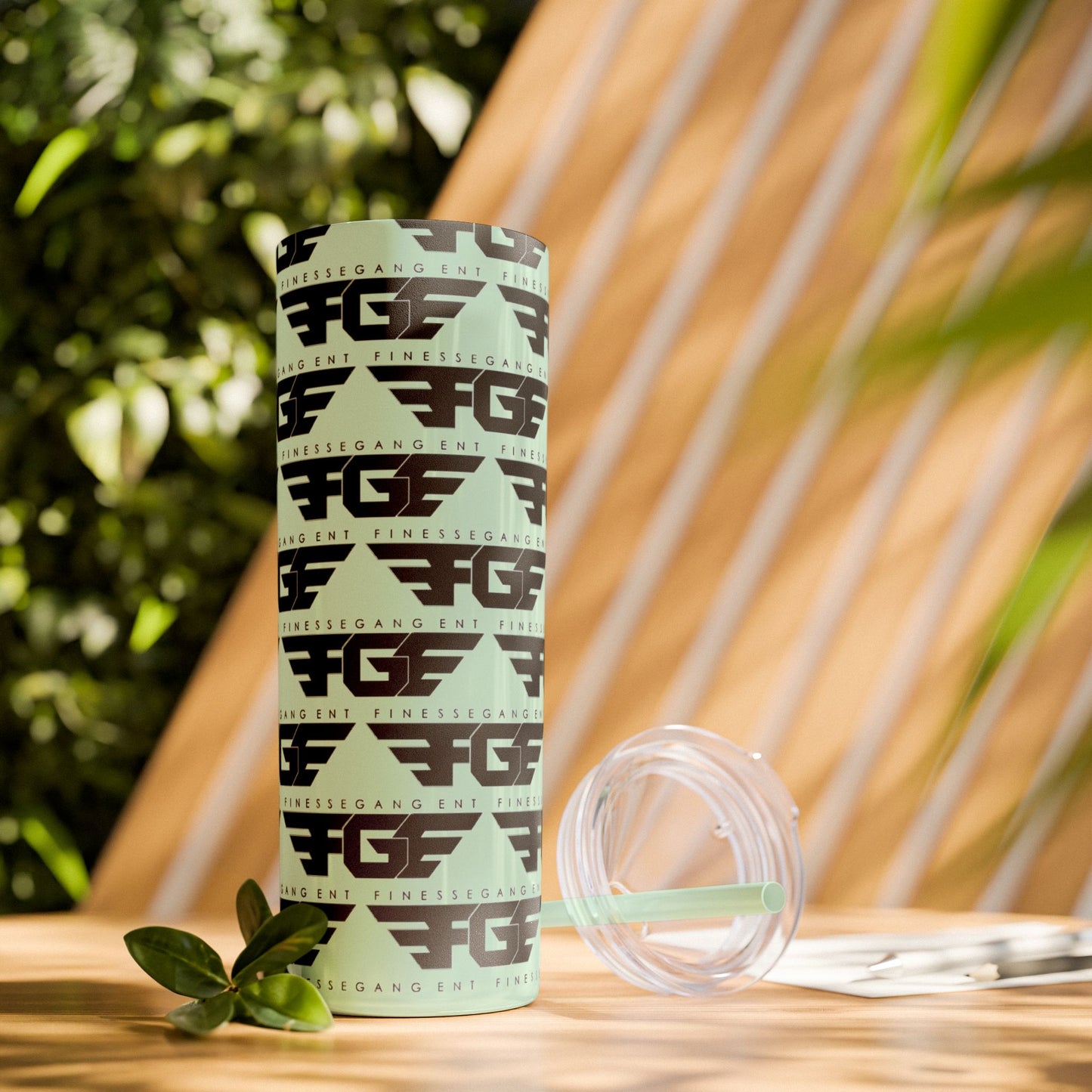 Stylish FGE Skinny Tumbler with Straw, 20oz - Perfect for Adventurers, Great Gift for Coffee Lovers, Modern Drinkware for Home, On-the-Go [...]