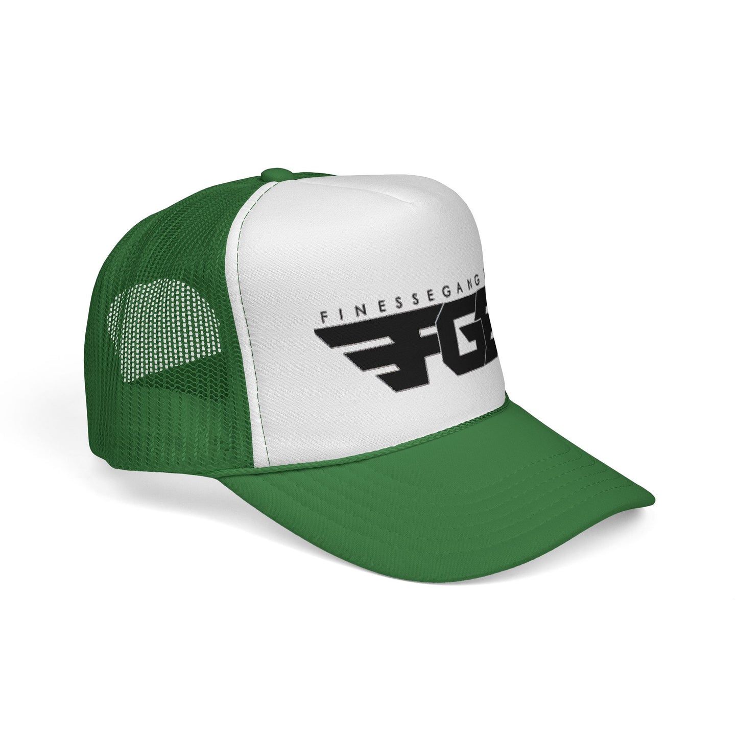 FGE Trucker Cap — FGF Retro Wing Logo (FitnessGang Ent)
