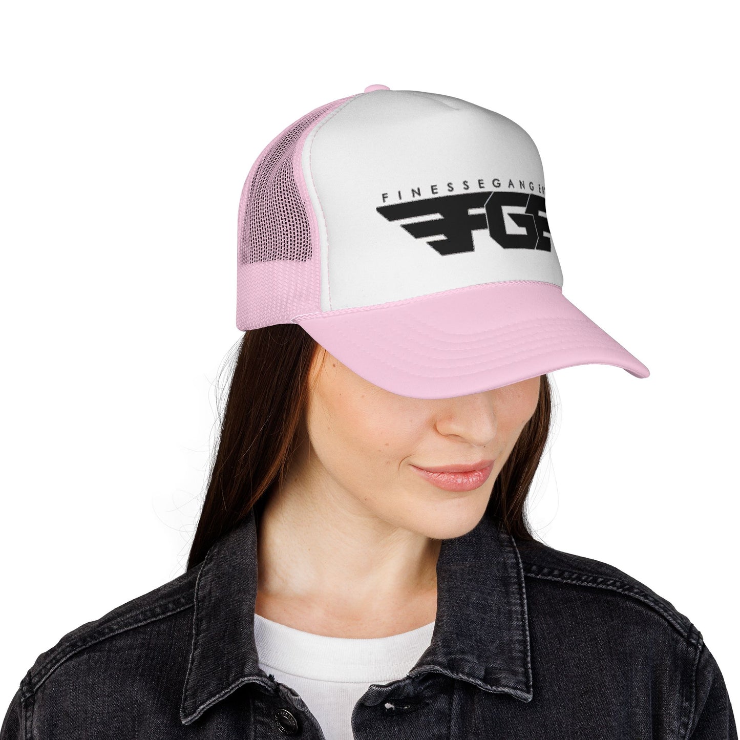 FGE Trucker Cap — FGF Retro Wing Logo (FitnessGang Ent)
