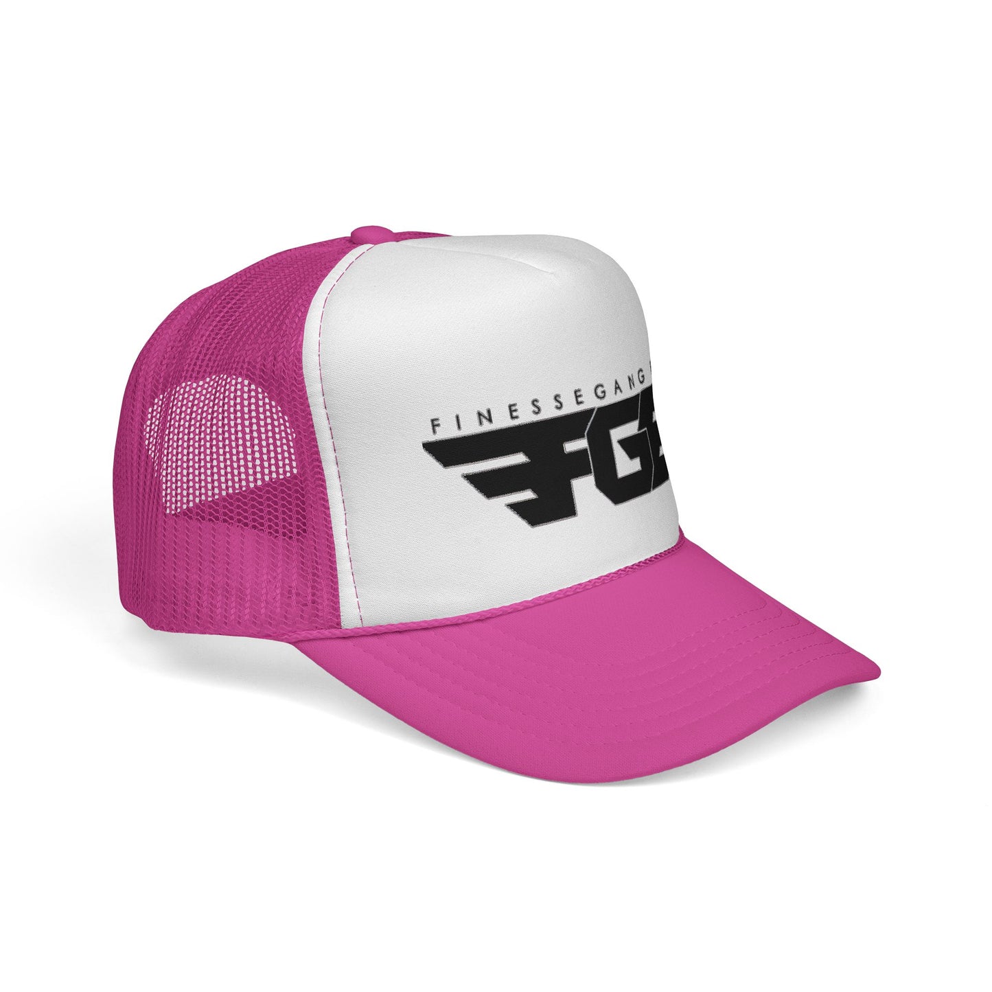 FGE Trucker Cap — FGF Retro Wing Logo (FitnessGang Ent)