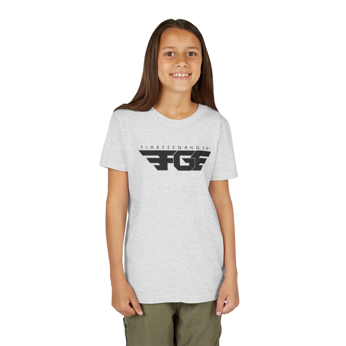 FGE Youth Tee — FitnessGang FGF Logo Graphic Tee