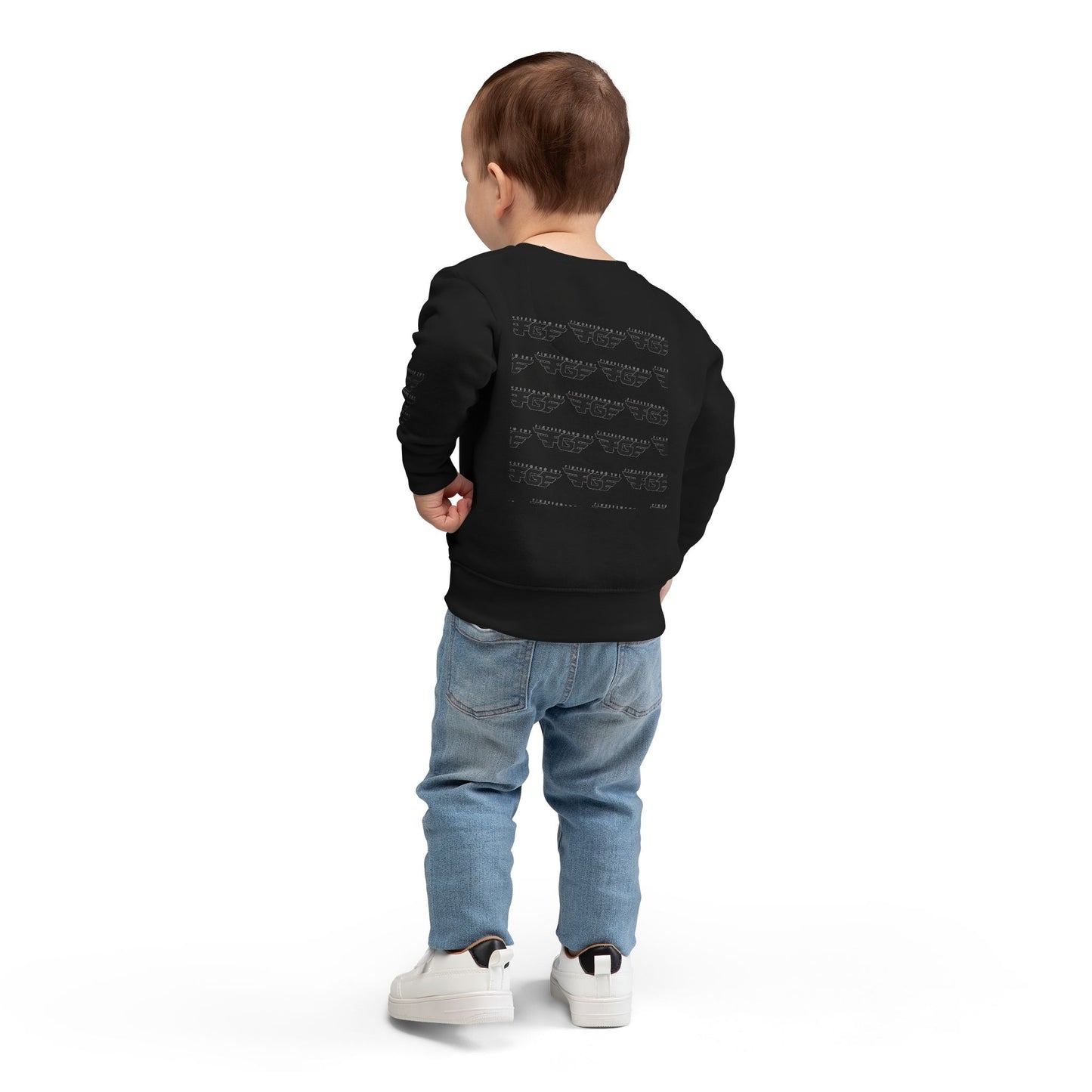 Trendy FGE Toddler Sweatshirt with Graphic Design