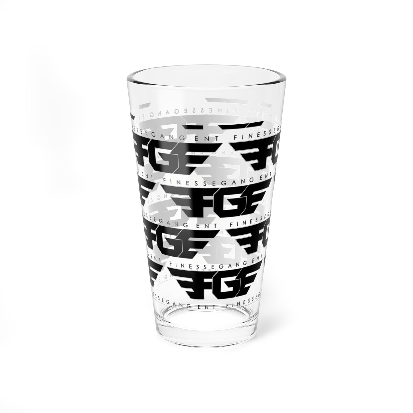 Stylish FGE Mixing Glass - 16oz, Barware, Cocktail Glass, Home Bar, Gift for Mixologists, Unique Drinkware, Party Essentials