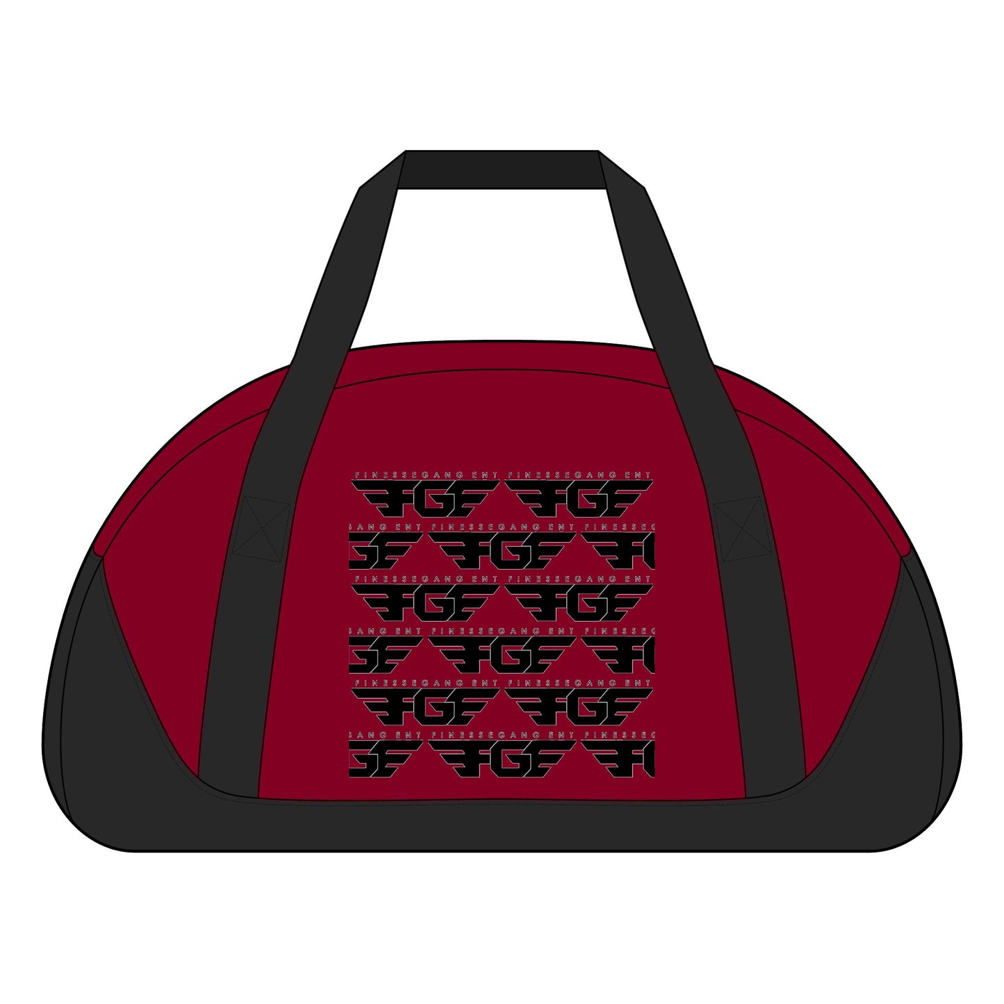FGE Access Dome Duffel Bag — Military-Inspired Tactical Logo Travel Duffel
