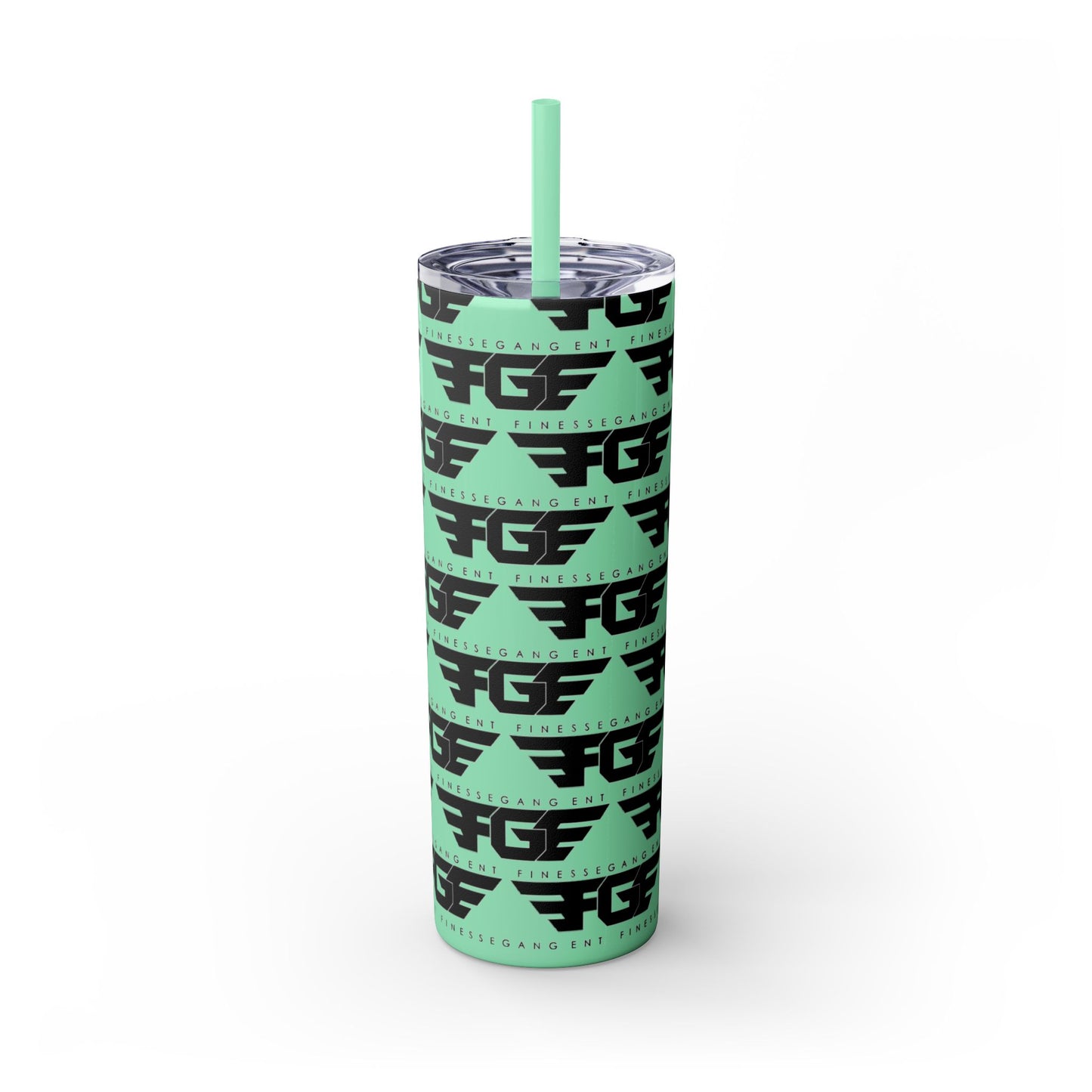 Stylish FGE Skinny Tumbler with Straw, 20oz - Perfect for Adventurers, Great Gift for Coffee Lovers, Modern Drinkware for Home, On-the-Go [...]