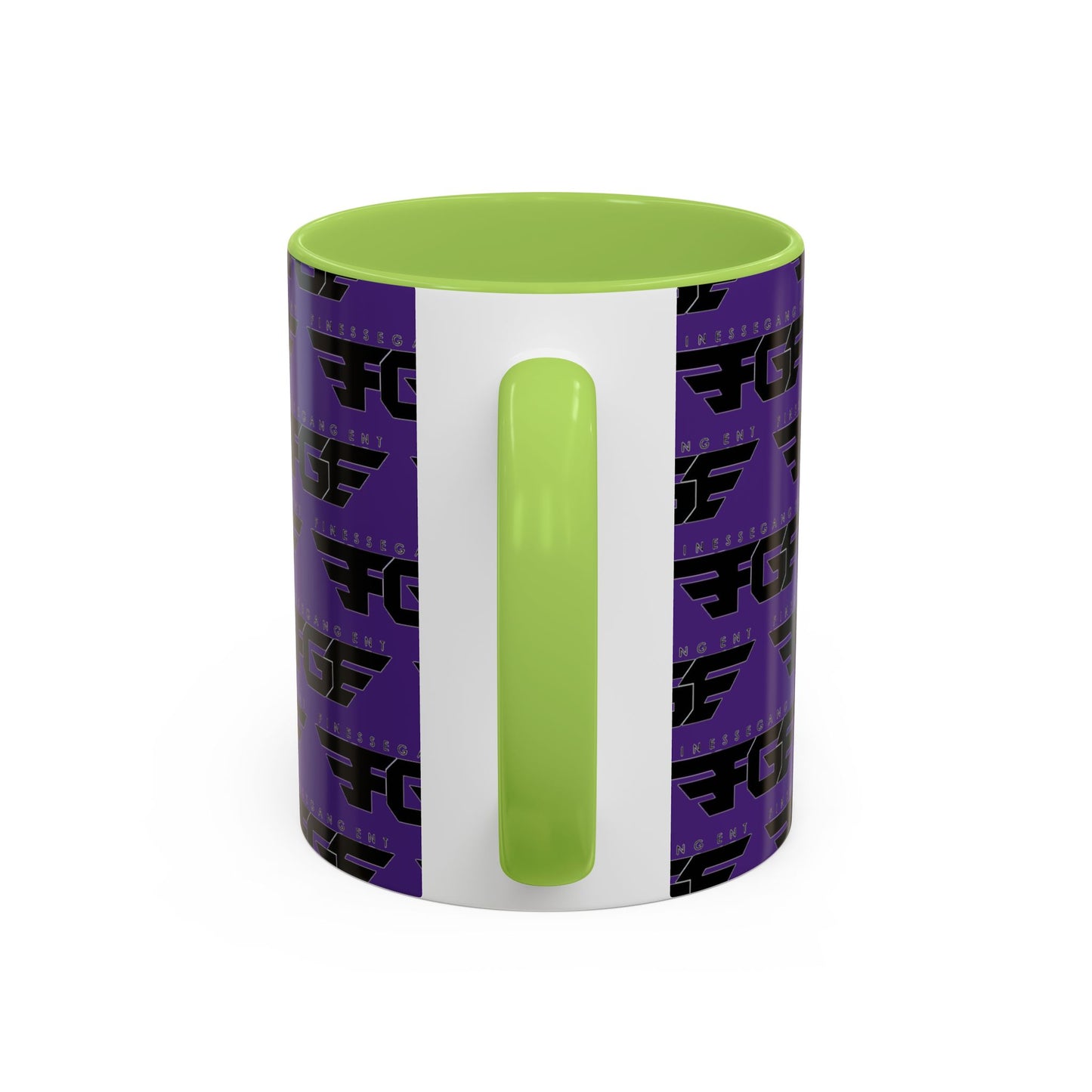 Funky Purple Accent Coffee Mug - Unique Gift for Coffee Lovers, Stylish Home Decor, Office Essential, Birthday Present, Empowering Vibes